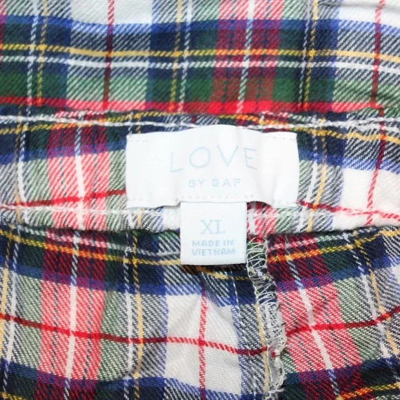 Gap plaid flannel pajama bottoms (women’s XL) (NWT) - Picture 8 of 10